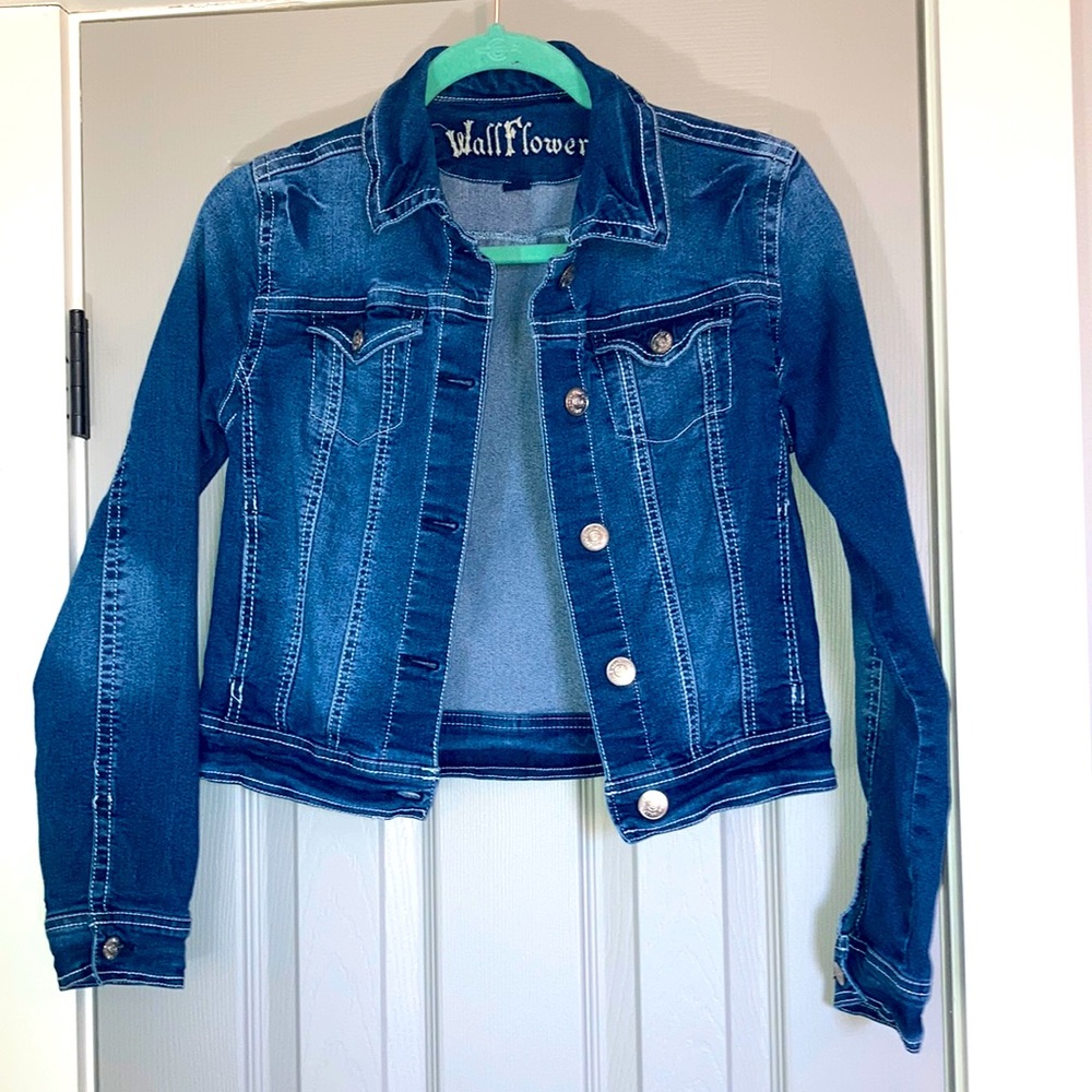 Wallflower Denim Jacket - SM